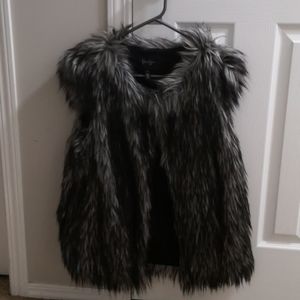 Jessica Simpson Fur Vest